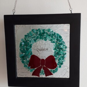 Stained Glass Resin Wreath Workshop - Sudbury