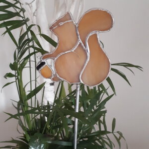 Squirrel Plant Stake