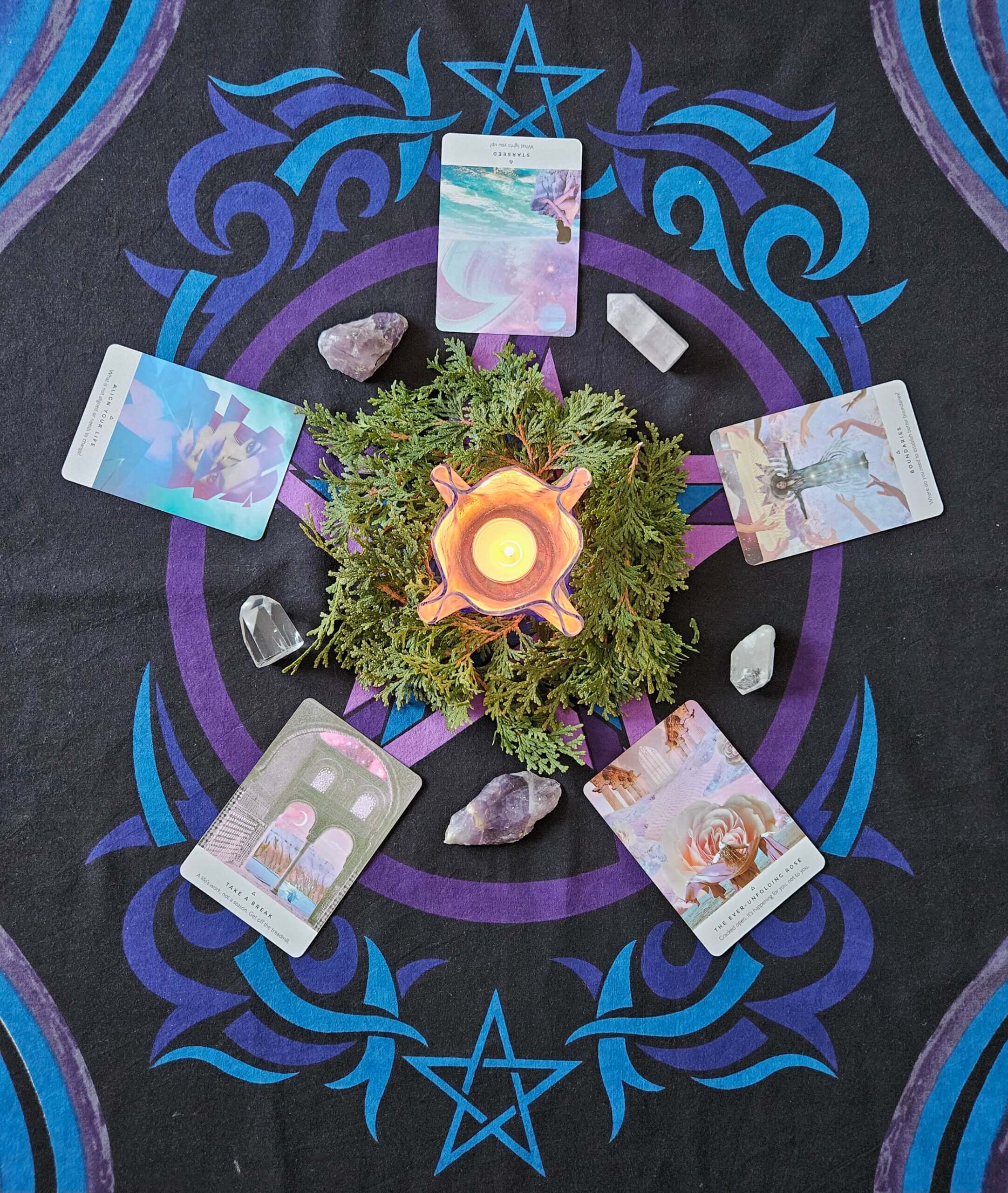 Card Reading Photo